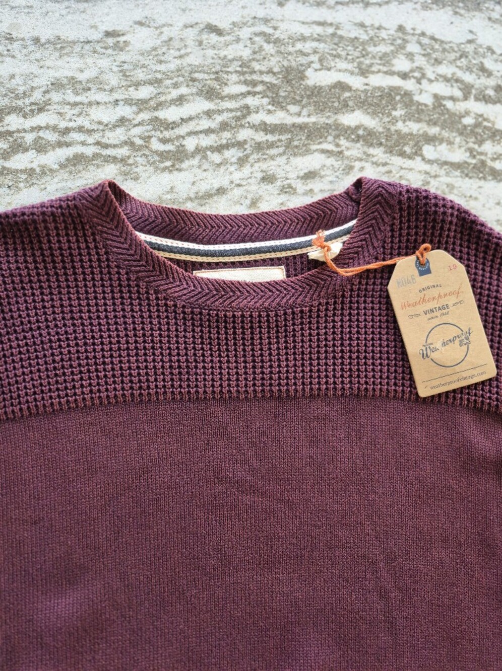 Original Weatherproof Vintage Men's Sweater Size Large New